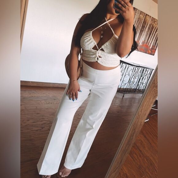 White slack pants - Picture 3 of 3